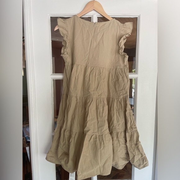 Cupshe Tan Midi Dress NWT - Picture 6 of 8